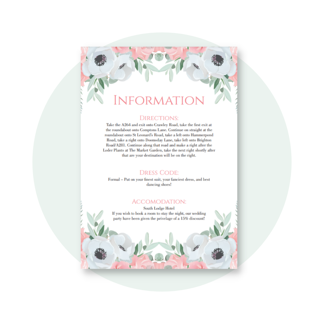 Grace Info Card